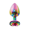 Анальна пробка металева середня Twilight Booty Jewel Toy Joy