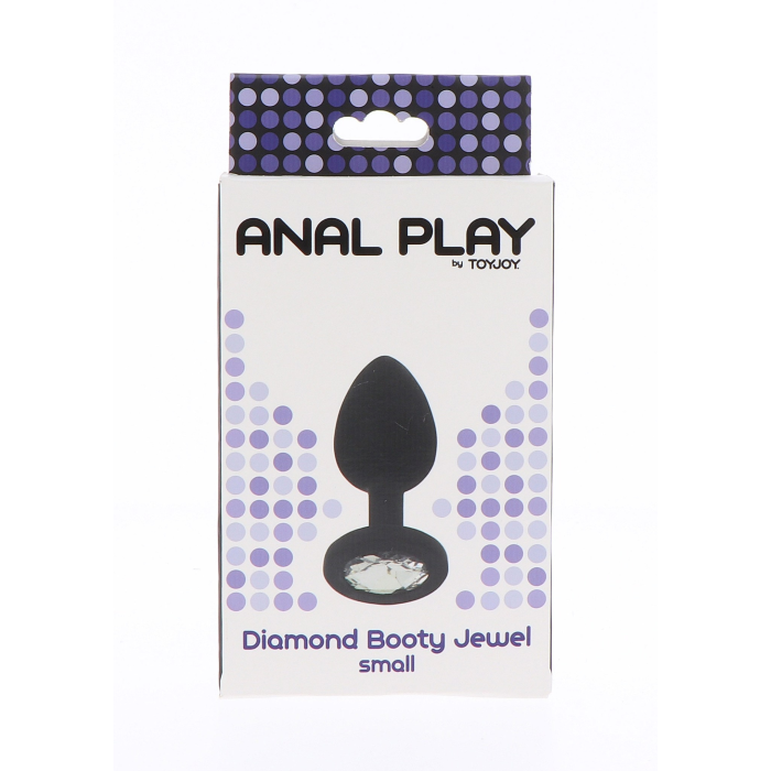 Анальна пробка силікон маленька Diamond Booty Jewel S Toy Joy