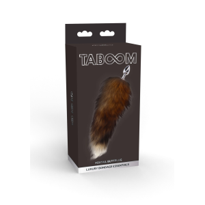 Анальний хвіст із металевою пробкою Foxtail Buttplug TABOOM