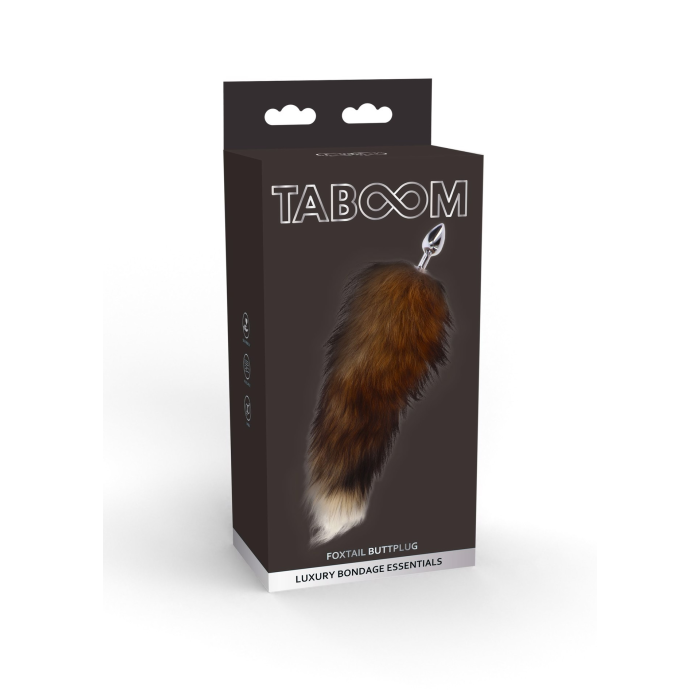 Анальний хвіст із металевою пробкою Foxtail Buttplug TABOOM