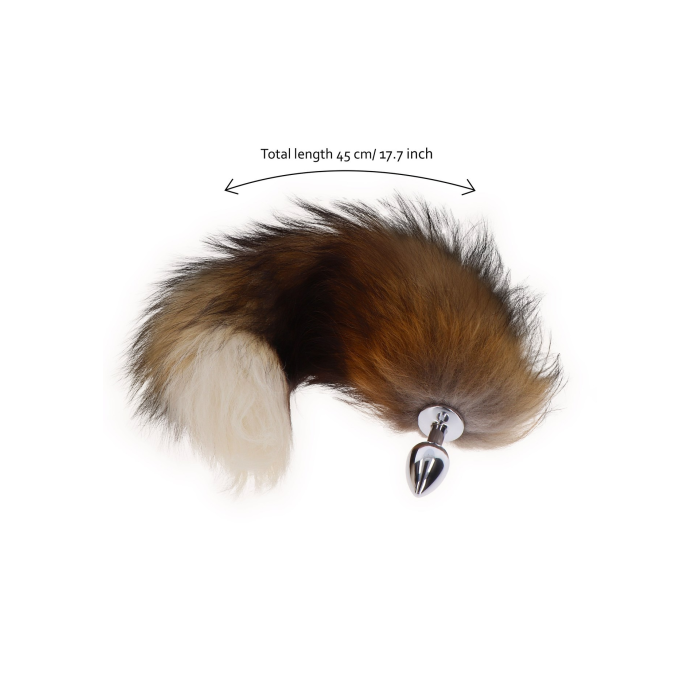 Анальний хвіст із металевою пробкою Foxtail Buttplug TABOOM