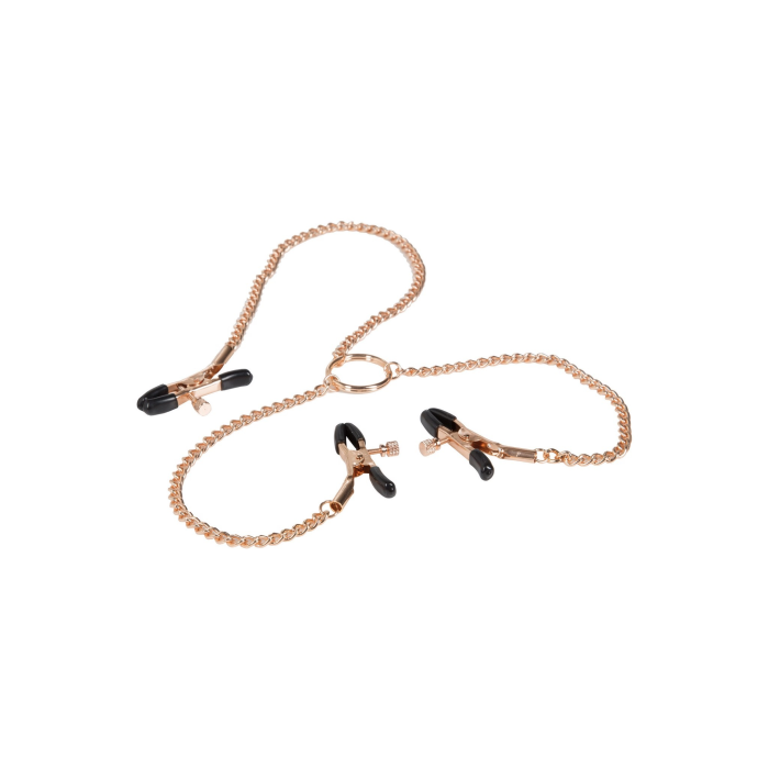 Затискачі на соски та клітор Triple Intimate Clamps