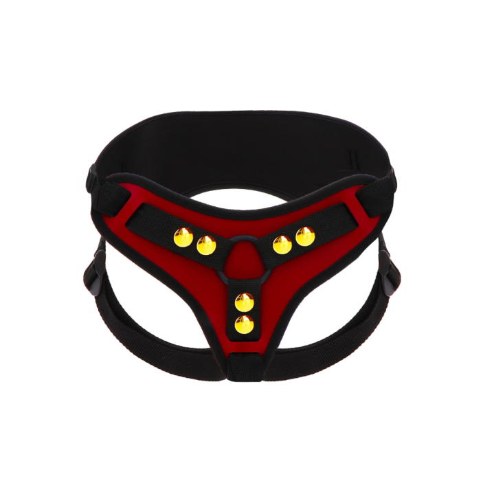 Трусики для страпону Taboom Bondage in Luxury з кільцевим кріпленням, червоні