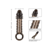 Насадка на пеніс, що подовжує +5 см Ultimate Stud Extender рельєфна