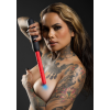 Електростимулятор Стік Taboom Prick Stick Electro Shock Wand червоно-чорний, 34 см