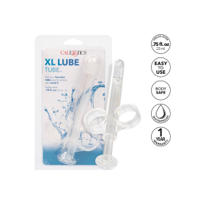 Шприц для спринцювання анальний душ XL Lube Tube CalExotics прозорий, 10.2 х 2 см