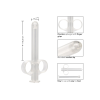 Шприц для спринцювання анальний душ XL Lube Tube CalExotics прозорий, 10.2 х 2 см