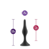 Анальна пробка, розмір S, ANAL ADVENTURES PLATINUM SILICONE