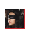 Пов'язка на очі NOIR SILKY BLINDFOLD Чорна
