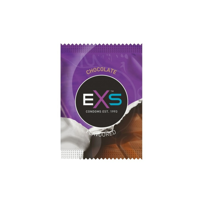 Презерватив EXS Flavoured Chocolate зі смаком гарячого шоколаду (ціна за 5 шт.)
