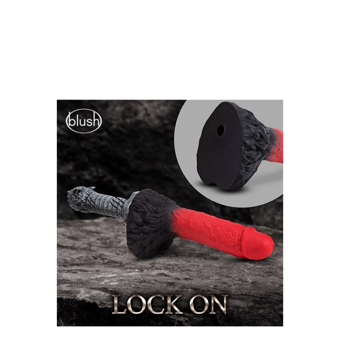 Фаллоімітатор у стилі Фентезі із системою Blush «Lock-On», сумісний зі страпонами
