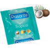 Презервативи оральні зі смаком кокосу Рasante Tropical кольорові, з латексу (ціна за 6 шт)