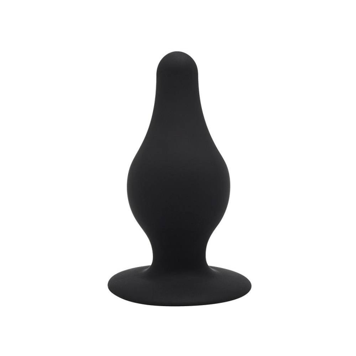 Анальний плаг Cheeky Love Dual Density Pleasure чорний, 7.2 х 3.4 см, розмір S