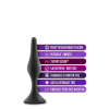 Набір із трьох анальних пробок Anal Adventures Platinum Silicone