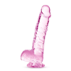 Фалоімітатор реалістичний на присосці Blush Naturally Yours рожевий, 15.2 х 2.5 см