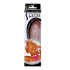 Фалоімітатор з хребтом Super Excitement Sextoy, без мошонки, бежевий, 16 см
