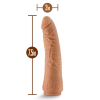 Реалістичний фалоімітатор, LOCK ON HEXANITE DILDO WITH