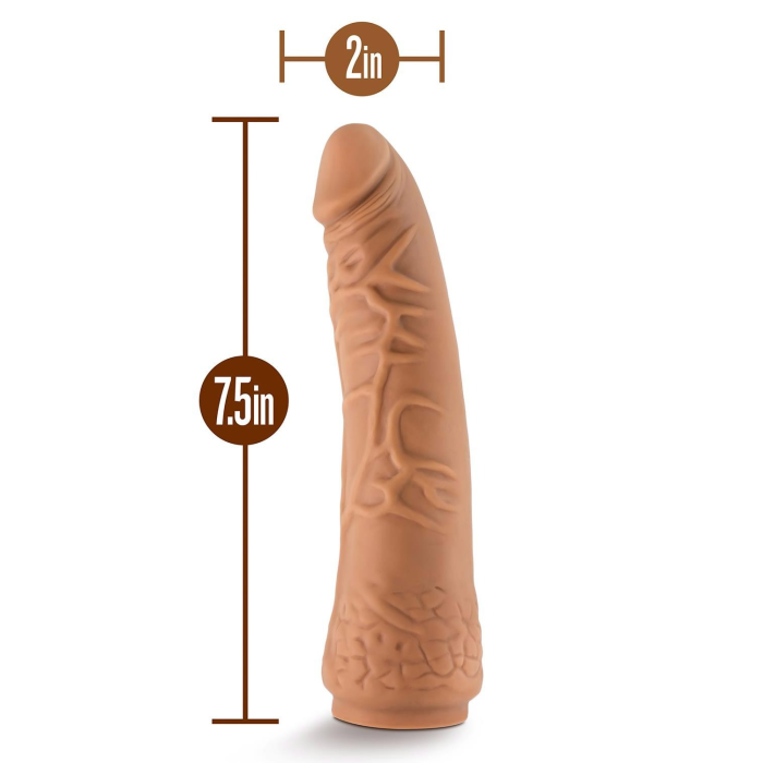 Реалістичний фалоімітатор, LOCK ON HEXANITE DILDO WITH