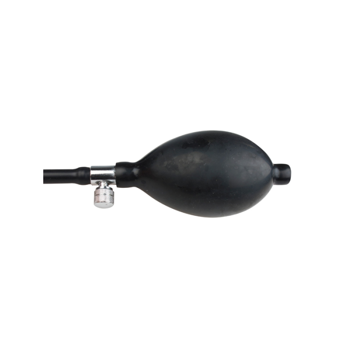Пробка із накачуванням You2Toys True Black Anal Plug чорна
