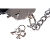 Наручники металеві You2Toys Bigger Furry Handcuffs із чорним хутром