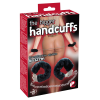 Наручники металеві You2Toys Bigger Furry Handcuffs із чорним хутром