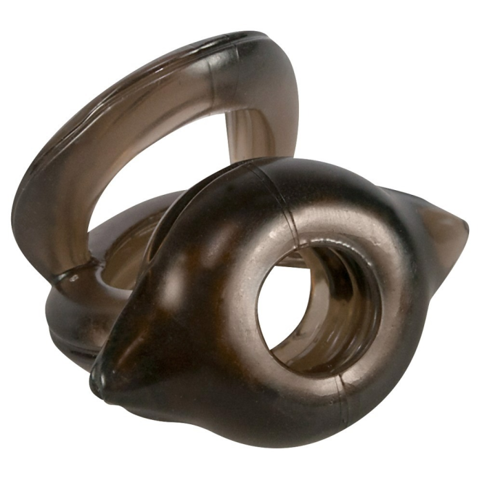 Кільце ерекційне подвійне Bad Kitty Cock Ring, 3.2 см