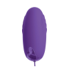 Віброкуля з пультом Pipedream OMG! Bullets #Happy, 20 режимів, фіолетова, 6.5 х 3 см