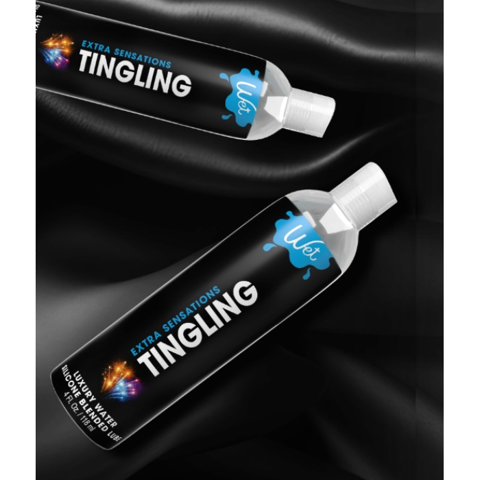 Лубрикант з охолодженням на водно-силіконовій основі Wet Tingling, 30 мл