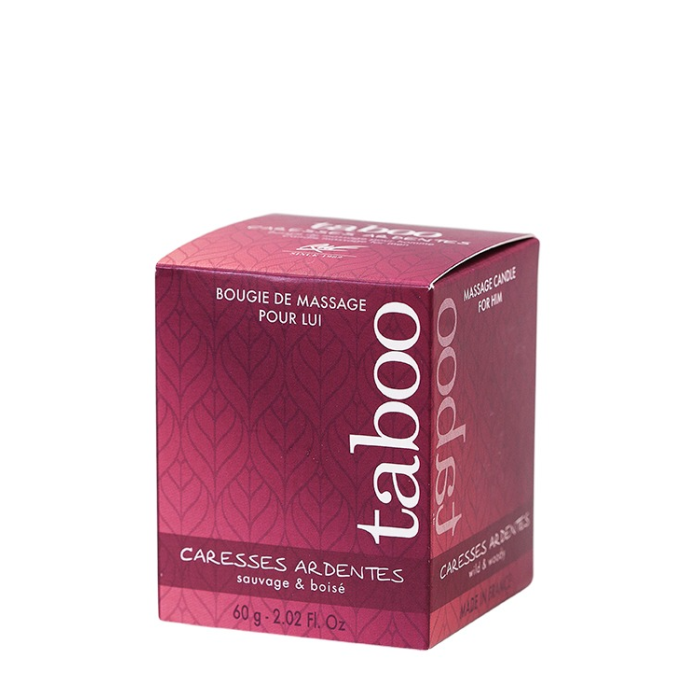 Масажна свічка Taboo caresses ardentes for men