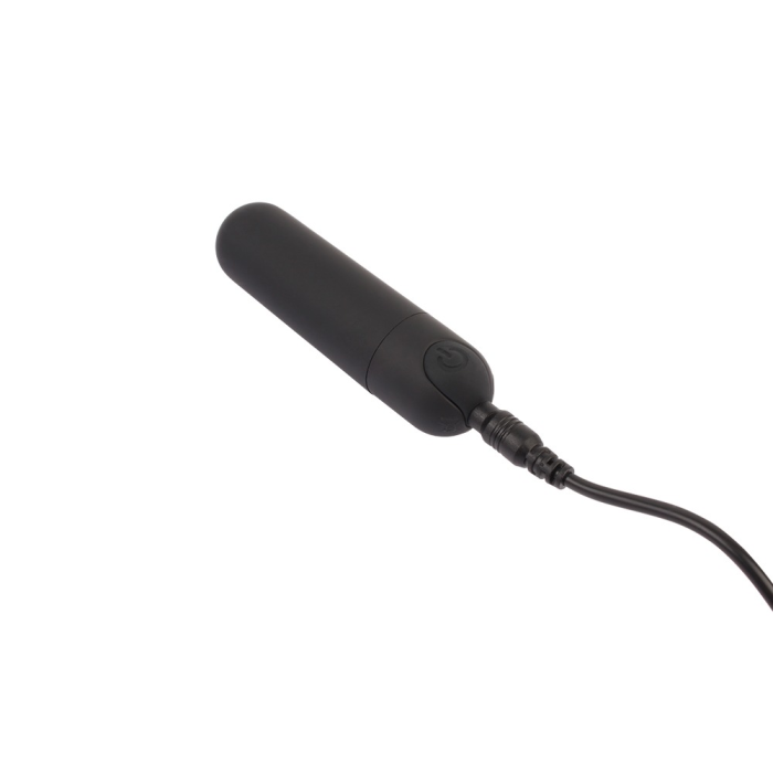 Віброкуля, що перезаряджається з акумулятором Chisa Hi-Basic Ultra Powerful Rechargeable Bullet, чорний