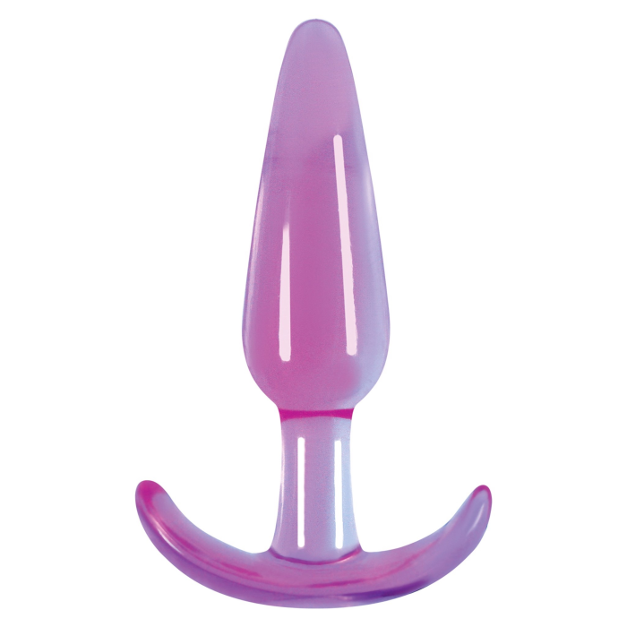 Анальна пробка NS Novelties Jelly Rancher Smooth T-Plug, фіолетова