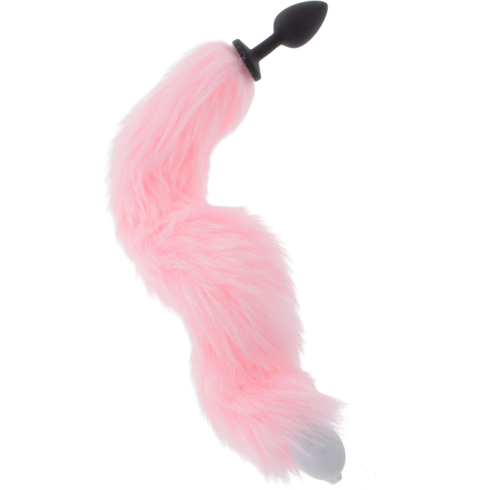 Анальна пробка з хвостом та підсвічуванням Taboom Unicorn Tail & Buttplug LED