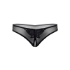 Трусики з перлинами та аплікацією у вигляді метелика Daring Intimates, чорний, S/M