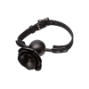 Кляп зі знімною трояндою CalExotiс Removable Rose Gag, чорний