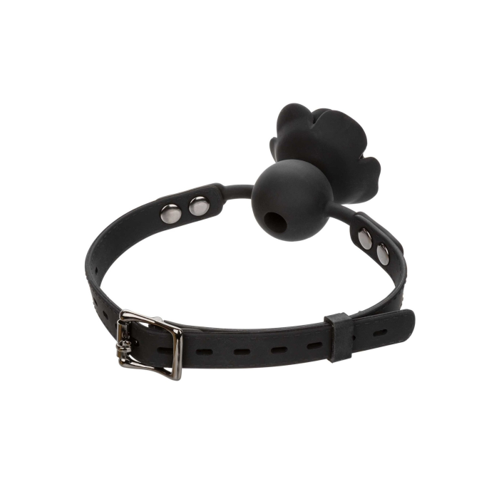 Кляп зі знімною трояндою CalExotiс Removable Rose Gag, чорний