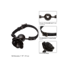 Кляп зі знімною трояндою CalExotiс Removable Rose Gag, чорний