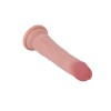 Фалоімітатор реалістичний з присоскою Toy Joy Deluxe Dual Density Dong, бежевий