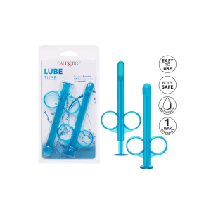 Набір шприців для введення лубриканту California Exotics Lube Tube, блакитні, 2 шт.