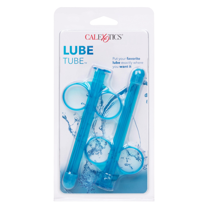 Набір шприців для введення лубриканту California Exotics Lube Tube, блакитні, 2 шт.