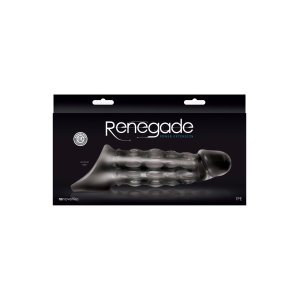 Насадка для збільшення члена з рельєфними виступами NS Novelties Renegade Power Extension прозорий