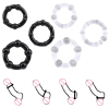 Набір ерекційних кілець NS Novelties Renegade Dyno Cock Rings, чорні, 3 шт