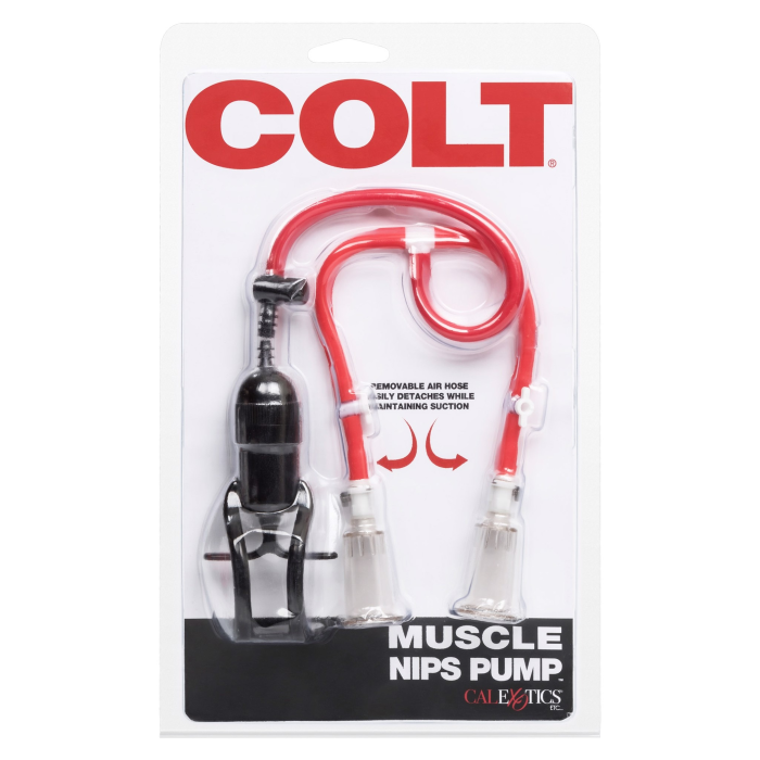 Насос для сосків CalExotics Colt Muscle Nips Pump, прозорий