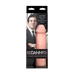 Насадка для збільшення члена NS Novelties Be Danny D Extension Enhancer, бежева