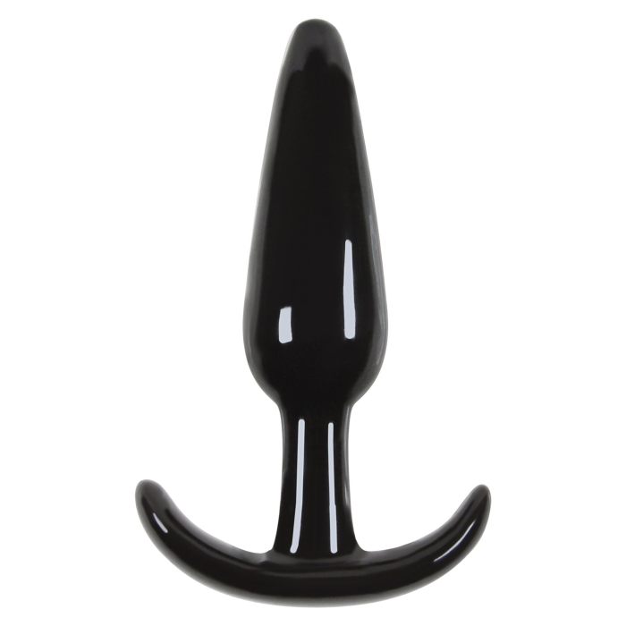 Анальна пробка NS Novelties Jelly Rancher Smooth T-Plug, чорний