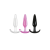 Анальна пробка NS Novelties Jelly Rancher Smooth T-Plug, чорний