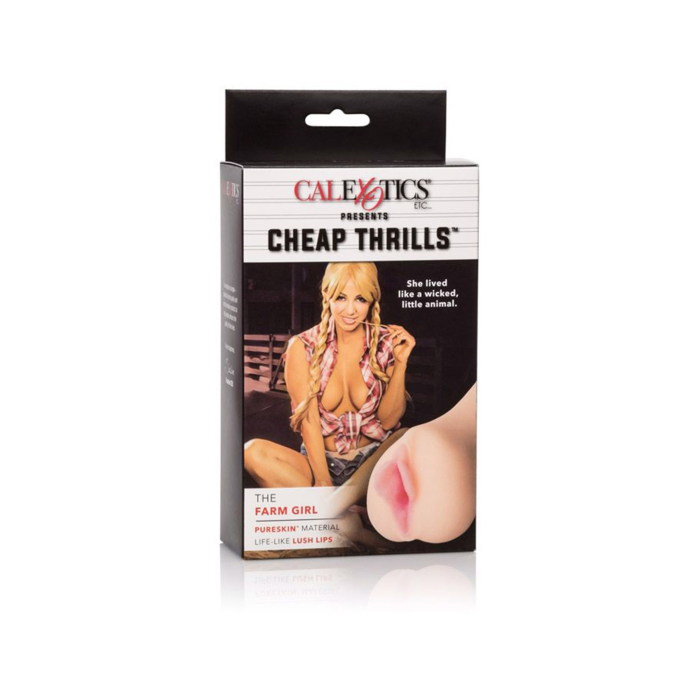 Мастурбатор вагіна реалістичний CalExotic Cheap Thrills The Farm Girl, бежевий
