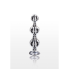 Анальна ялинка металева із кристалом Toy Joy Anal Play Diamond Star Beads, Medium