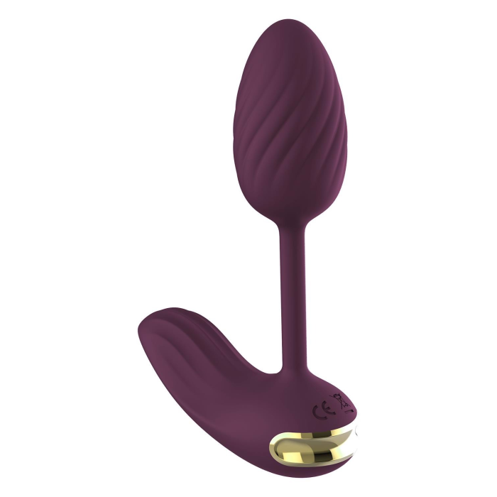 Віброяйце гнучке з пультом керування Dream Toys Essentials, фіолетовий