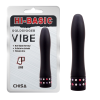 Віброкуля зі стразами Chisa Hi-Basic, чорний
