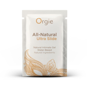 САШЕ/Либрикант на водній основі ультраковзний Orgie ALL-NATURAL Ultra Slide, 2 мл